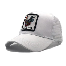 Load image into Gallery viewer, Fashion Embroidery Animal Baseball Caps Men Breathable Mesh Snapback Caps Unisex Sun Hat For Women bone Casquette Hip Hop cap