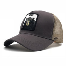 Load image into Gallery viewer, Fashion Embroidery Animal Baseball Caps Men Breathable Mesh Snapback Caps Unisex Sun Hat For Women bone Casquette Hip Hop cap