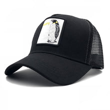 Load image into Gallery viewer, Fashion Embroidery Animal Baseball Caps Men Breathable Mesh Snapback Caps Unisex Sun Hat For Women bone Casquette Hip Hop cap