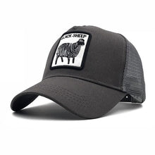 Load image into Gallery viewer, Fashion Embroidery Animal Baseball Caps Men Breathable Mesh Snapback Caps Unisex Sun Hat For Women bone Casquette Hip Hop cap