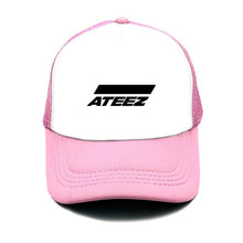 Load image into Gallery viewer, fashion hat ATEEZ band printing net cap baseball cap Men and women Summer Trend Cap New Youth sun hat Beach Visor hat