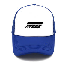 Load image into Gallery viewer, fashion hat ATEEZ band printing net cap baseball cap Men and women Summer Trend Cap New Youth sun hat Beach Visor hat