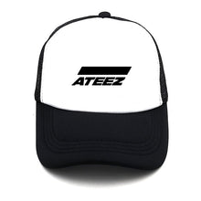 Load image into Gallery viewer, fashion hat ATEEZ band printing net cap baseball cap Men and women Summer Trend Cap New Youth sun hat Beach Visor hat