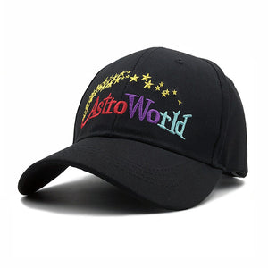 Astro World dad hat Cotton Baseball Cap Snapback Hat Summer Hip Hop Fitted Cap adjustable golf Hats For Men Women Bone Garros