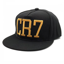 Load image into Gallery viewer, High Quality 3D embroidery Newest Style Cristiano Ronaldo CR7 Hats Baseball Caps Hip Hop Caps Snapback Hats for Men Women