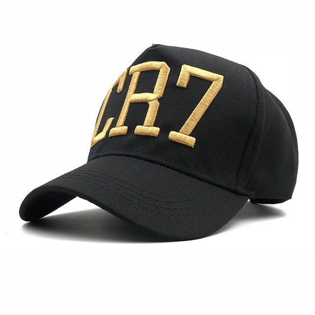 High Quality 3D embroidery Newest Style Cristiano Ronaldo CR7 Hats Baseball Caps Hip Hop Caps Snapback Hats for Men Women