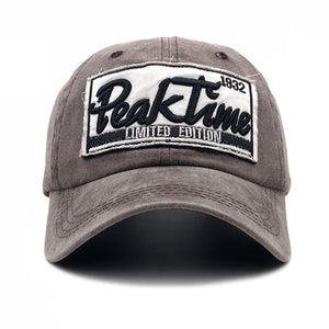 Spring Cotton Vintage Baseball Cap Snapback Hat Summer Cap Hip Hop Fitted Cap Hats For Men gorras 5 Women Washed Dad hat