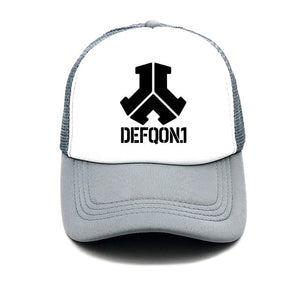 2019 New Fashion Defqon.1 Rock Band summer women baseball Cap men  Casual Hip Hop Mens Snapback Mesh Hat truck driver