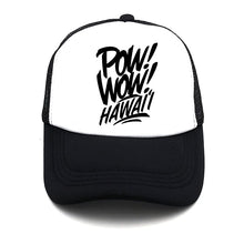 Load image into Gallery viewer, New pow wow hawaii Cap Summer letter baseball cap For Men Hats Women Snapback Caps For Adult Net Sun Hat casquette