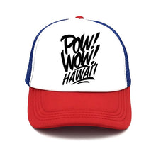 Load image into Gallery viewer, New pow wow hawaii Cap Summer letter baseball cap For Men Hats Women Snapback Caps For Adult Net Sun Hat casquette