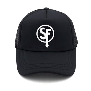 Game puzzle Sally Face Hat Cap snapbacks women youth Baseball Cap Cool Summer Mesh Net Trucker Cap Hat for Men