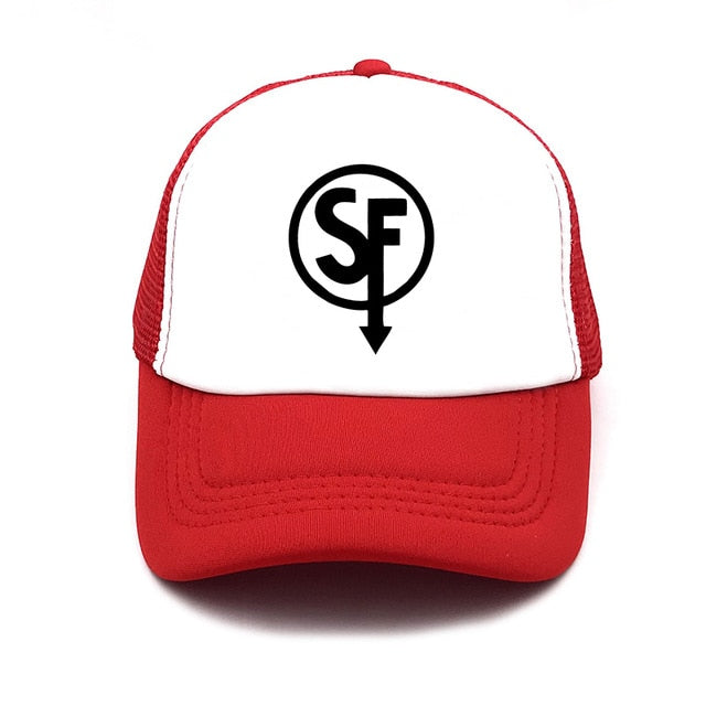 Game puzzle Sally Face Hat Cap snapbacks women youth Baseball Cap Cool Summer Mesh Net Trucker Cap Hat for Men