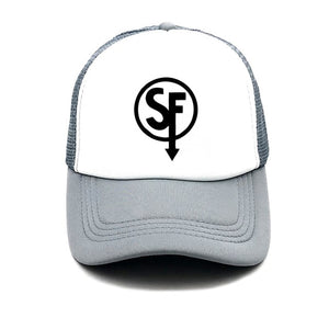 Game puzzle Sally Face Hat Cap snapbacks women youth Baseball Cap Cool Summer Mesh Net Trucker Cap Hat for Men