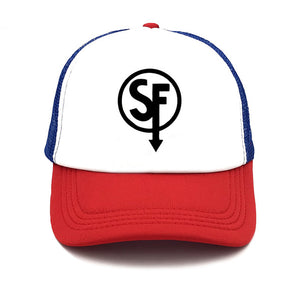 Game puzzle Sally Face Hat Cap snapbacks women youth Baseball Cap Cool Summer Mesh Net Trucker Cap Hat for Men