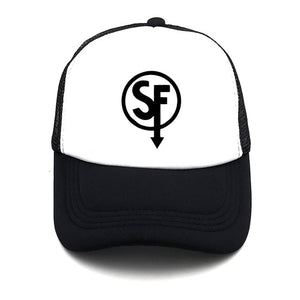 Game puzzle Sally Face Hat Cap snapbacks women youth Baseball Cap Cool Summer Mesh Net Trucker Cap Hat for Men