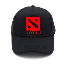 Load image into Gallery viewer, 2019 New game Dota2 pattern printing net cap baseball cap Men and women Summer snapbacks Cap New Youth sun hat Beach Visor