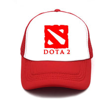 Load image into Gallery viewer, 2019 New game Dota2 pattern printing net cap baseball cap Men and women Summer snapbacks Cap New Youth sun hat Beach Visor