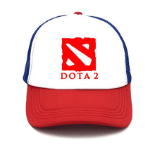 Load image into Gallery viewer, 2019 New game Dota2 pattern printing net cap baseball cap Men and women Summer snapbacks Cap New Youth sun hat Beach Visor