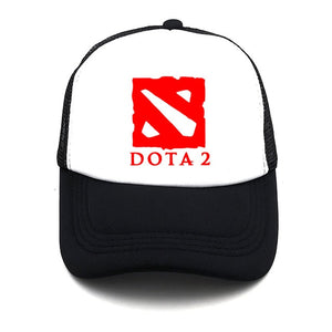 2019 New game Dota2 pattern printing net cap baseball cap Men and women Summer snapbacks Cap New Youth sun hat Beach Visor
