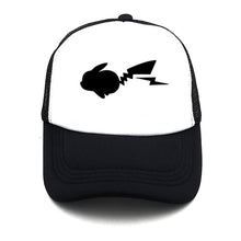 Load image into Gallery viewer, Summer new Pokemon baseball net cap anime Pika ladies outdoor leisure sunscreen cute cap truck driver cap