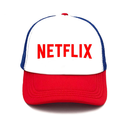 New Fashion NETFLIX Baseball Cap Summer Unisex Printed Mesh Net Trucker Letter woman's hat Sports outdoor sun hat