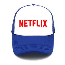 Load image into Gallery viewer, New Fashion NETFLIX Baseball Cap Summer Unisex Printed Mesh Net Trucker Letter woman&#39;s hat Sports outdoor sun hat