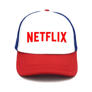 New Fashion NETFLIX Baseball Cap Summer Unisex Printed Mesh Net Trucker Letter woman's hat Sports outdoor sun hat