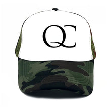 Load image into Gallery viewer, summer Men Women Music Q Baseball Cap High Quality print letter Cool Summer Baseball Mesh Net Trucker Cap Dad Hat