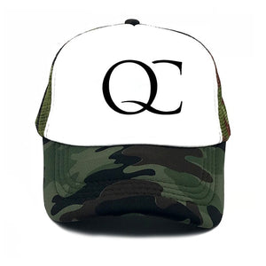 summer Men Women Music Q Baseball Cap High Quality print letter Cool Summer Baseball Mesh Net Trucker Cap Dad Hat