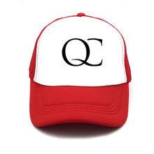 Load image into Gallery viewer, summer Men Women Music Q Baseball Cap High Quality print letter Cool Summer Baseball Mesh Net Trucker Cap Dad Hat