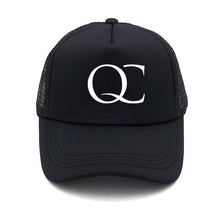 Load image into Gallery viewer, summer Men Women Music Q Baseball Cap High Quality print letter Cool Summer Baseball Mesh Net Trucker Cap Dad Hat