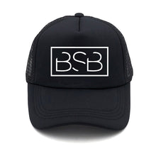 Load image into Gallery viewer, new fashion BSB Logo Printing summer net cap truck driver women men baseball cap snapback hat Youth sun hat Beach Visor hat