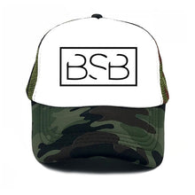 Load image into Gallery viewer, new fashion BSB Logo Printing summer net cap truck driver women men baseball cap snapback hat Youth sun hat Beach Visor hat