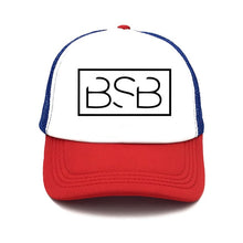 Load image into Gallery viewer, new fashion BSB Logo Printing summer net cap truck driver women men baseball cap snapback hat Youth sun hat Beach Visor hat