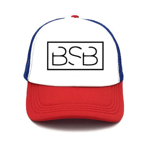 new fashion BSB Logo Printing summer net cap truck driver women men baseball cap snapback hat Youth sun hat Beach Visor hat