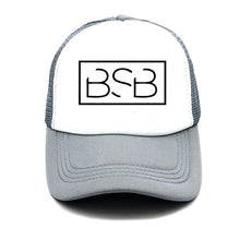 Load image into Gallery viewer, new fashion BSB Logo Printing summer net cap truck driver women men baseball cap snapback hat Youth sun hat Beach Visor hat