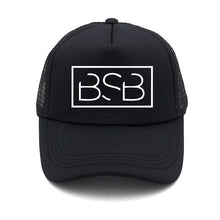 Load image into Gallery viewer, new fashion BSB Logo Printing summer net cap truck driver women men baseball cap snapback hat Youth sun hat Beach Visor hat