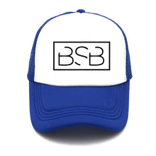 Load image into Gallery viewer, new fashion BSB Logo Printing summer net cap truck driver women men baseball cap snapback hat Youth sun hat Beach Visor hat