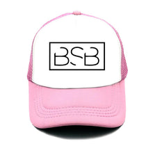 Load image into Gallery viewer, new fashion BSB Logo Printing summer net cap truck driver women men baseball cap snapback hat Youth sun hat Beach Visor hat