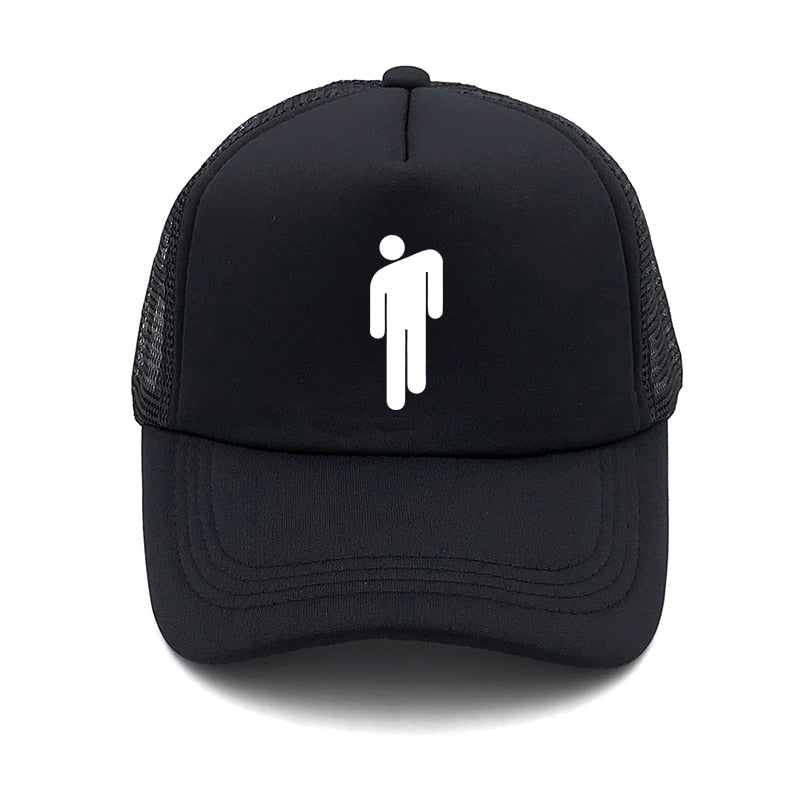 New Billie Eilish net Hat High Quality summer Mesh cap Baseball Cap Famous Singer print Dad Hat For Men Women Dropshipping
