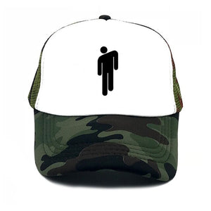 New Billie Eilish net Hat High Quality summer Mesh cap Baseball Cap Famous Singer print Dad Hat For Men Women Dropshipping