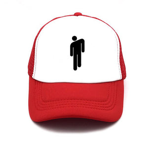 New Billie Eilish net Hat High Quality summer Mesh cap Baseball Cap Famous Singer print Dad Hat For Men Women Dropshipping