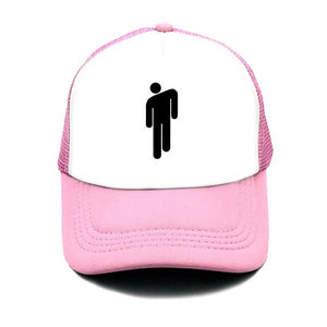 New Billie Eilish net Hat High Quality summer Mesh cap Baseball Cap Famous Singer print Dad Hat For Men Women Dropshipping