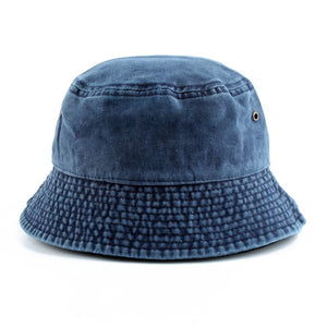 Washed Cotton Black Bucket Hat Men Panama Summer Denim Boonie Hat UV Sun Protection Hiking Fishing Hat Bob Chapeau