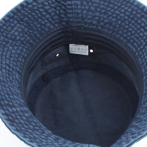 Washed Cotton Black Bucket Hat Men Panama Summer Denim Boonie Hat UV Sun Protection Hiking Fishing Hat Bob Chapeau